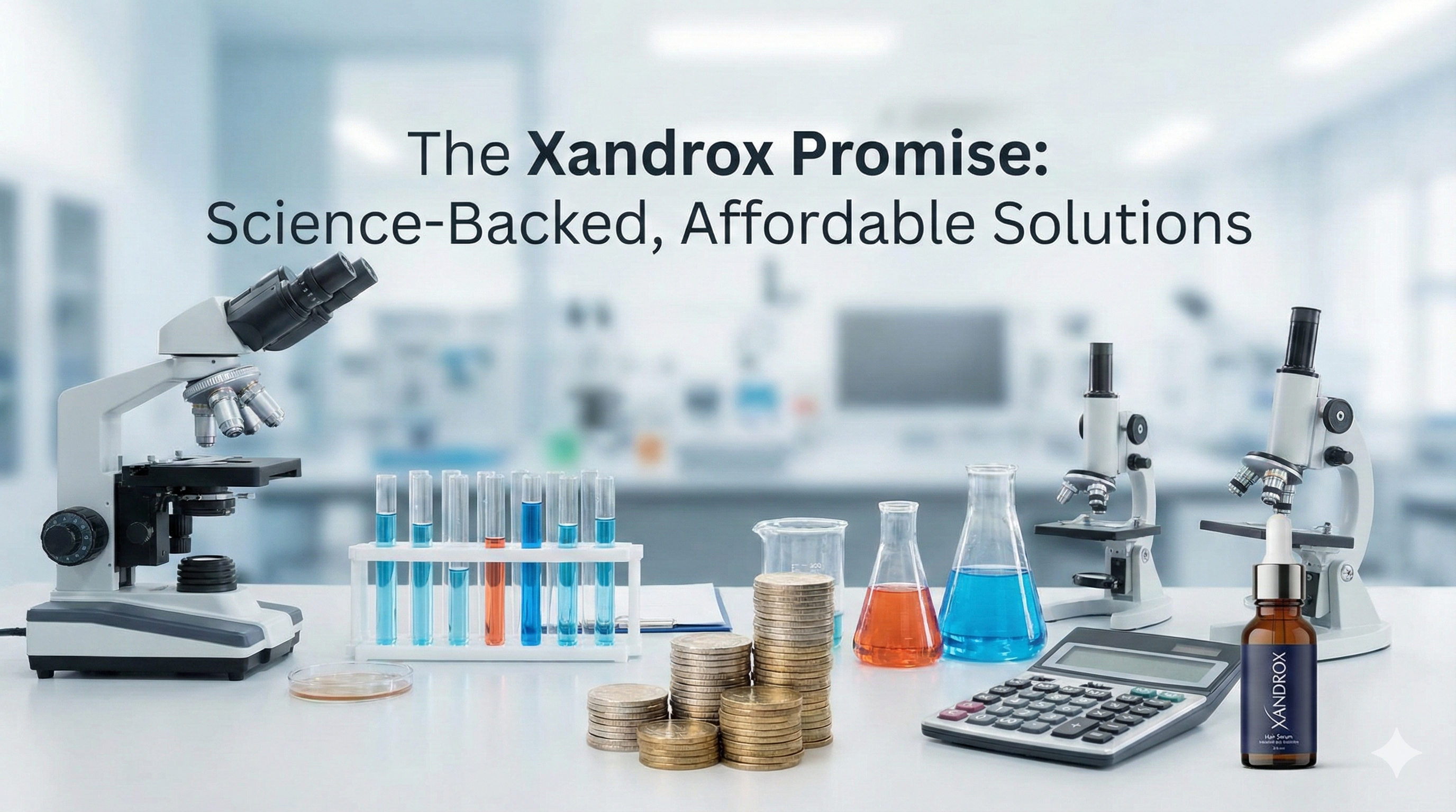 The Xandrox Promise Science-Backed, Affordable Solutions The Xandrox Promise Science-Backed